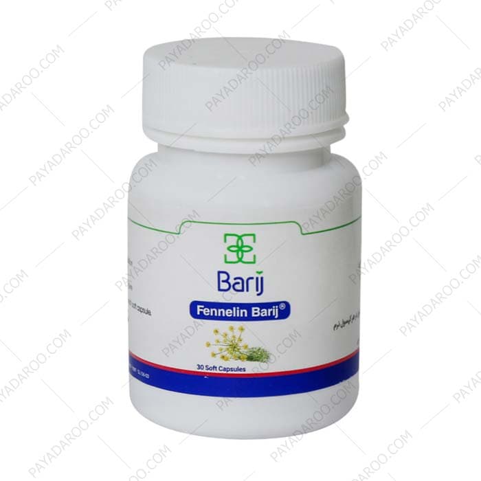 کپسول نرم فنلین باریج اسانس 30 عددی — تصویر ۲