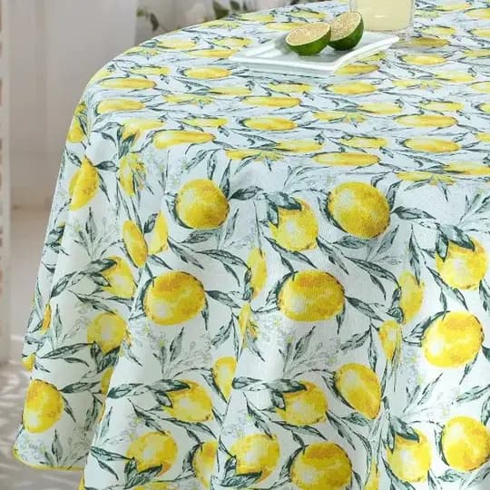 سفره چاپی رزین تاژ طرح لیمو