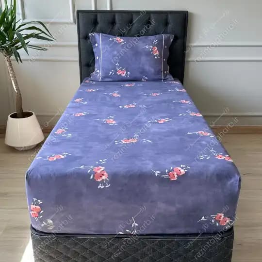ست لحاف رانفورس کتان طرح ایزابل رزین تاژ — تصویر ۴