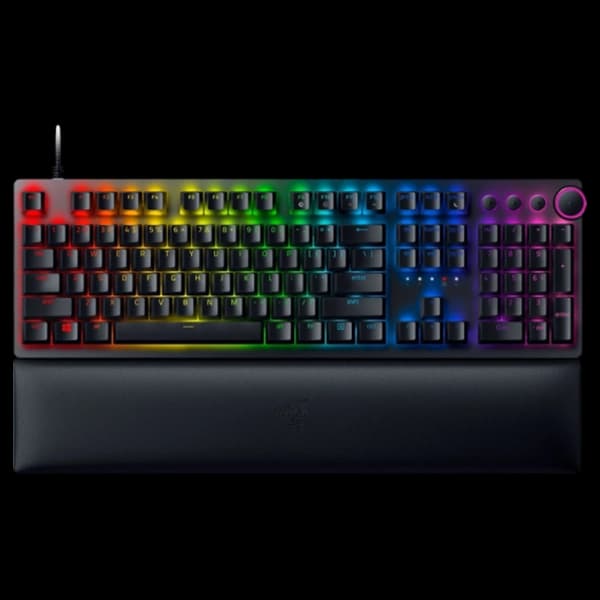 کیبورد گیمینگ ریزر Razer Huntsman V2 Clicky Optical Purple Switch