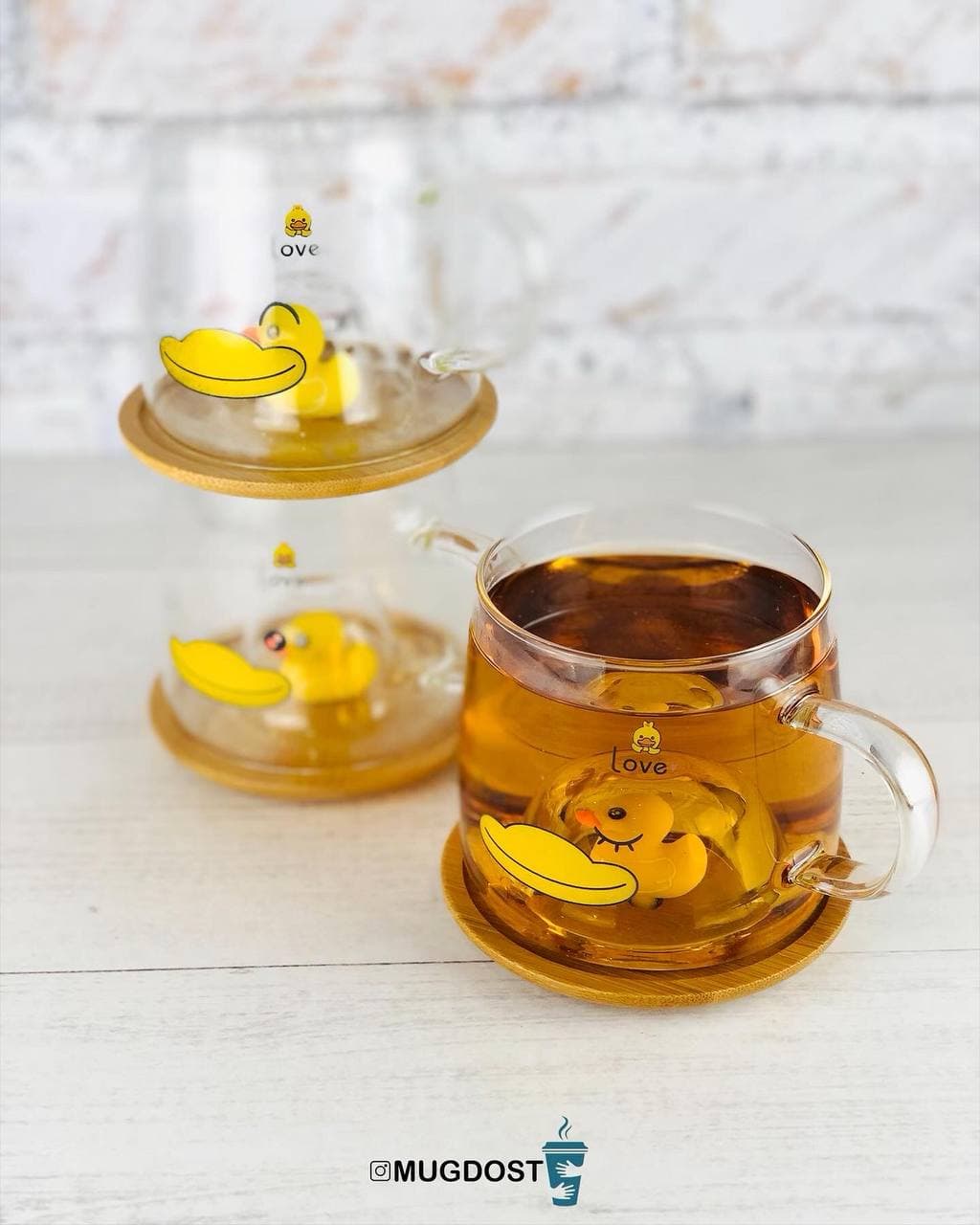 ماگ حبابی جوجه زرد