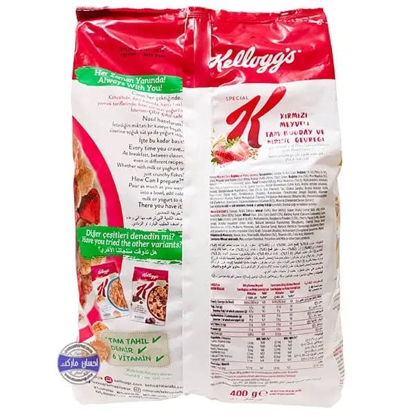 کورن فلکس اسپشیال کی توت فرنگی 400 گرمی — تصویر ۳
