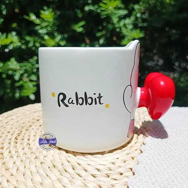 ماگ دسته قلبی برجسته در چهار طرح — تصویر ۸