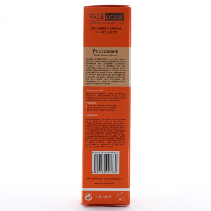 کرم ضد آفتاب SPF 50 رنگی فوتوزوم پوست چرب — تصویر ۴