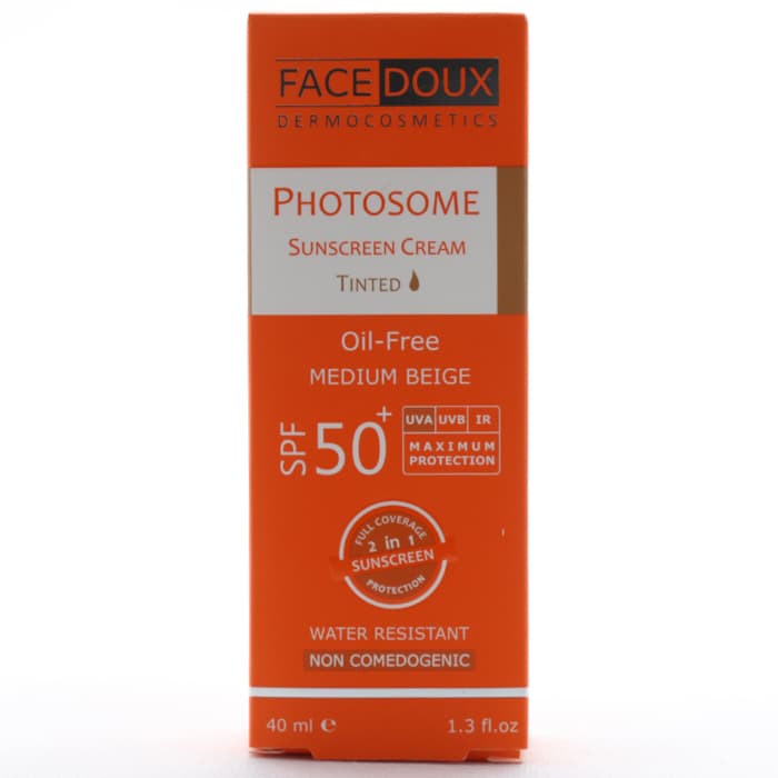 کرم ضد آفتاب SPF 50 رنگی فوتوزوم پوست چرب — تصویر ۷