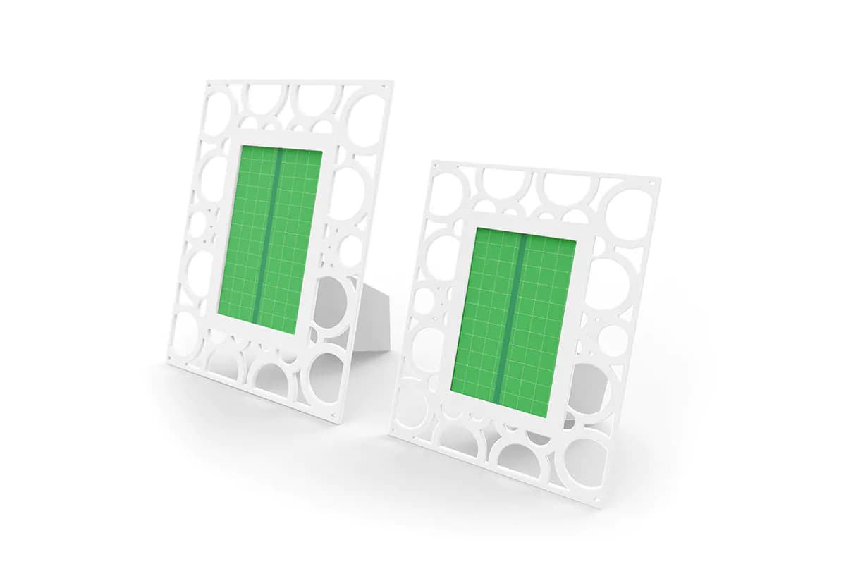 موکاپ قاب عکس رومیزی – 3 فایل — تصویر ۳