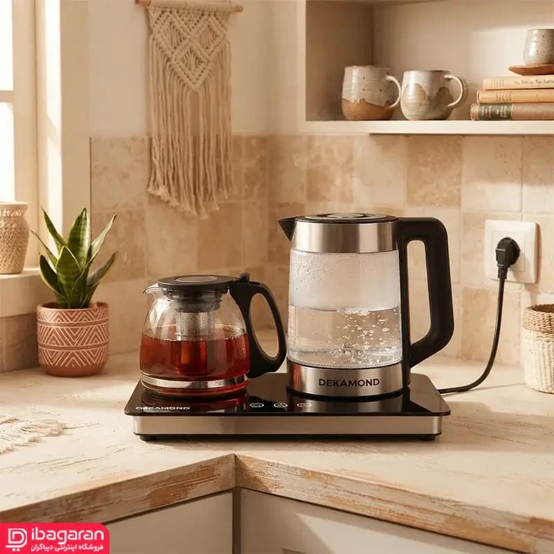 چای ساز کنار همی دکاموند مدل ZY-4041