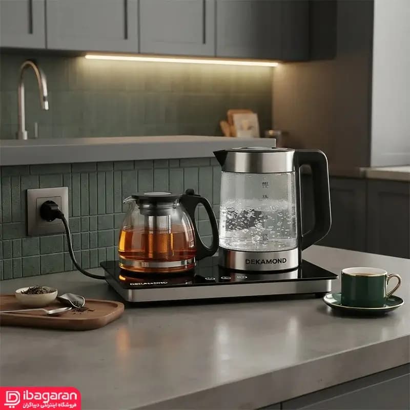 چای ساز کنار همی دکاموند مدل ZY-4041 — تصویر ۷