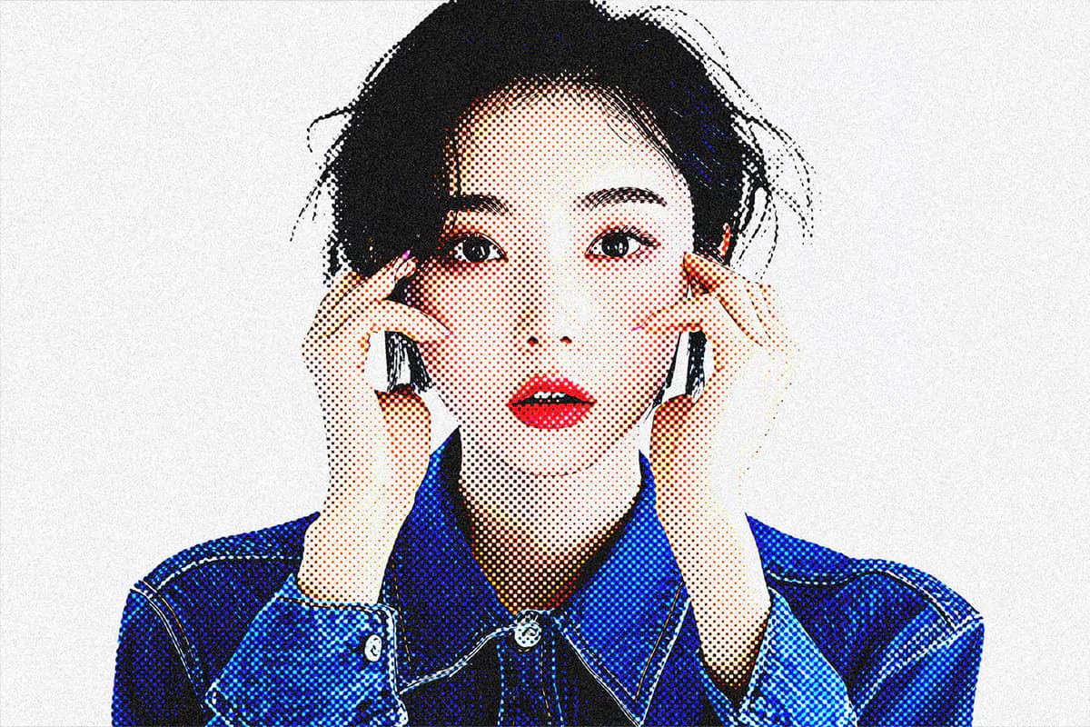 افکت عکس هنر پاپ آرت نقطه دار — تصویر ۴