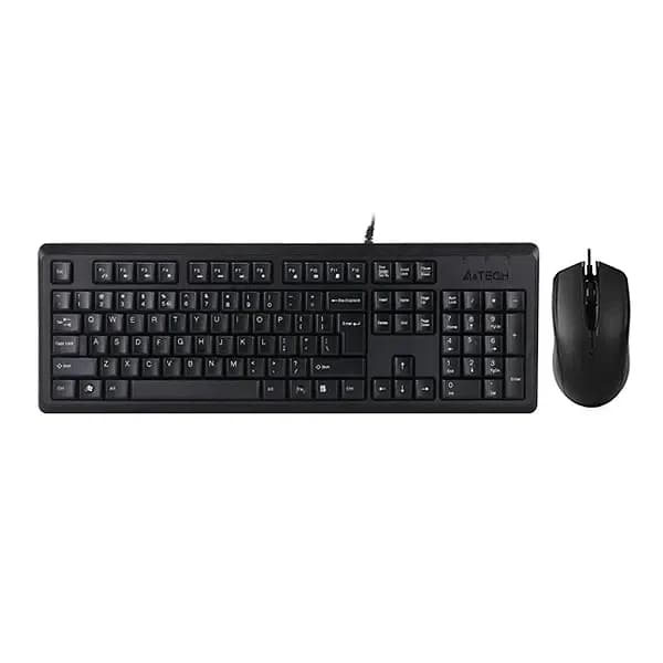 کیبورد و ماوس سیم‌دار ای‌فورتک مدل A4TECH KR-9276