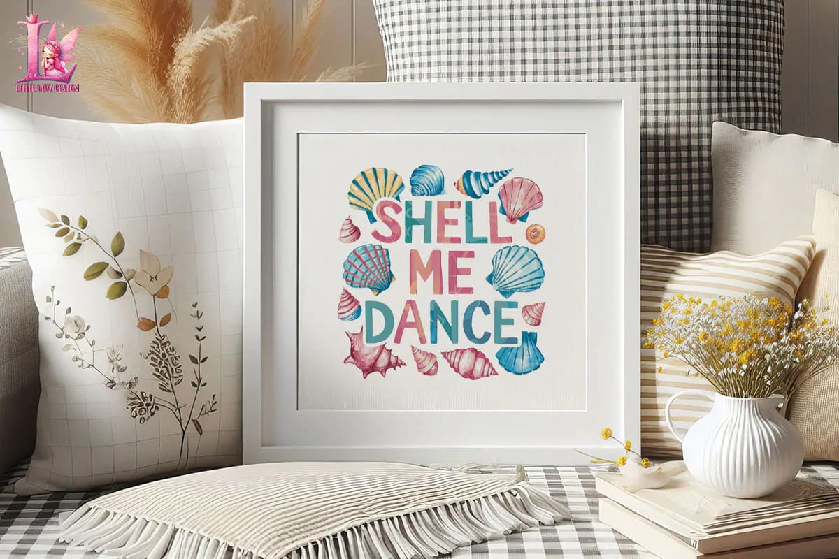 طرح تیشرت Shell Me Dance — تصویر ۷