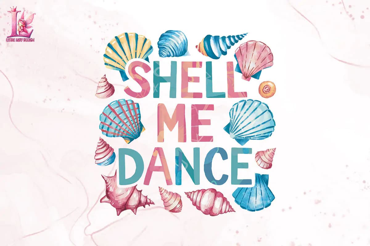 طرح تیشرت Shell Me Dance