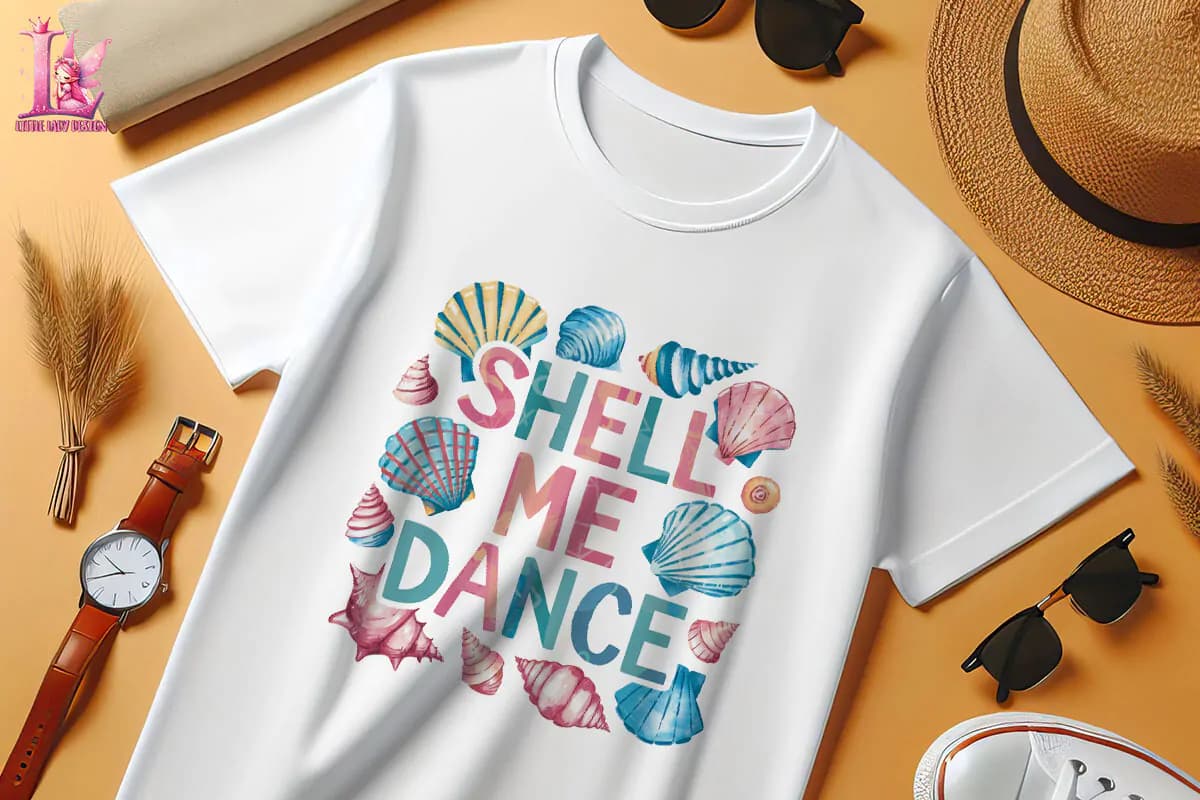 طرح تیشرت Shell Me Dance — تصویر ۴