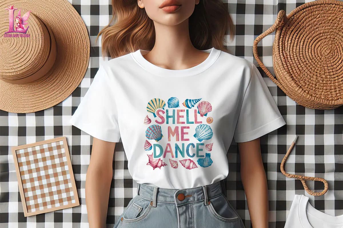 طرح تیشرت Shell Me Dance — تصویر ۵