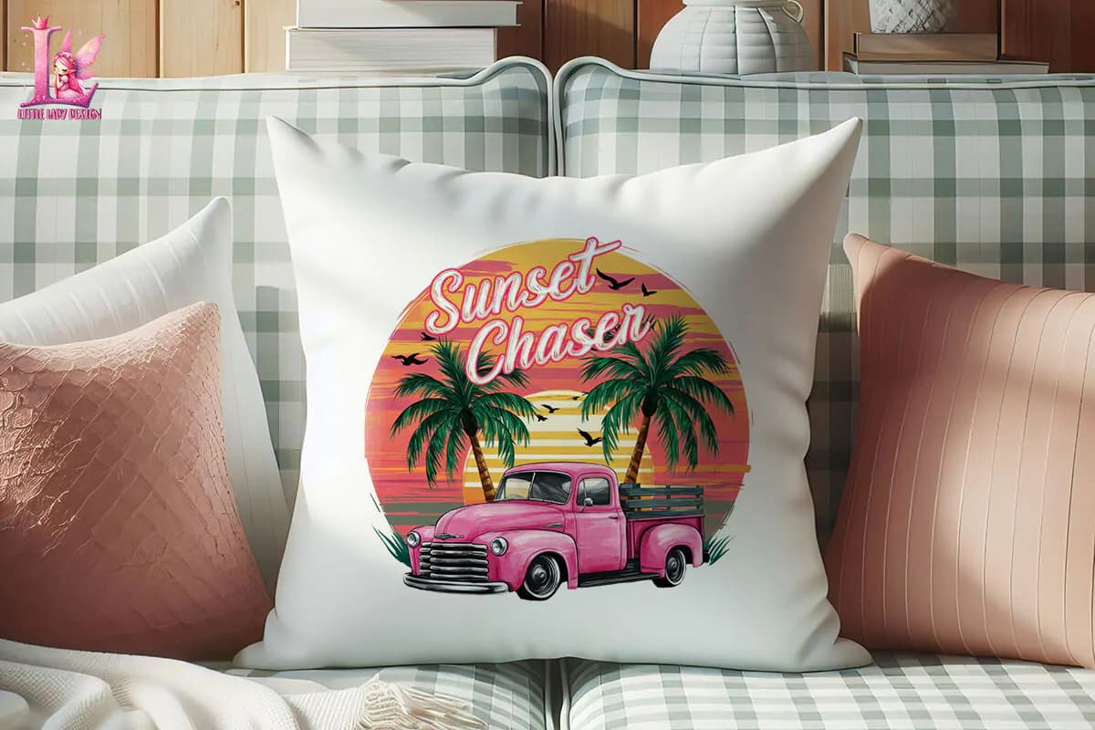 طرح تیشرت Sunset Chaser — تصویر ۲