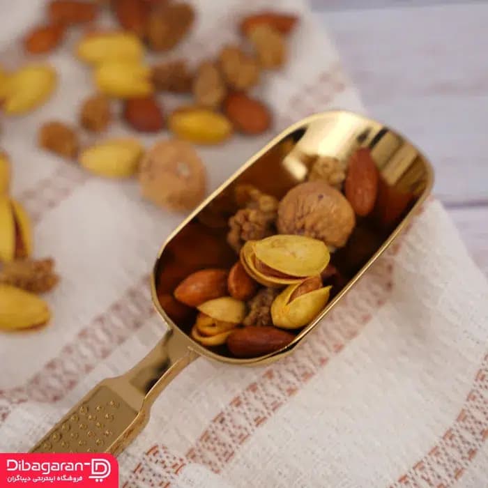 قاشق آجیل خوری فلزی ریور کد 110G — تصویر ۲