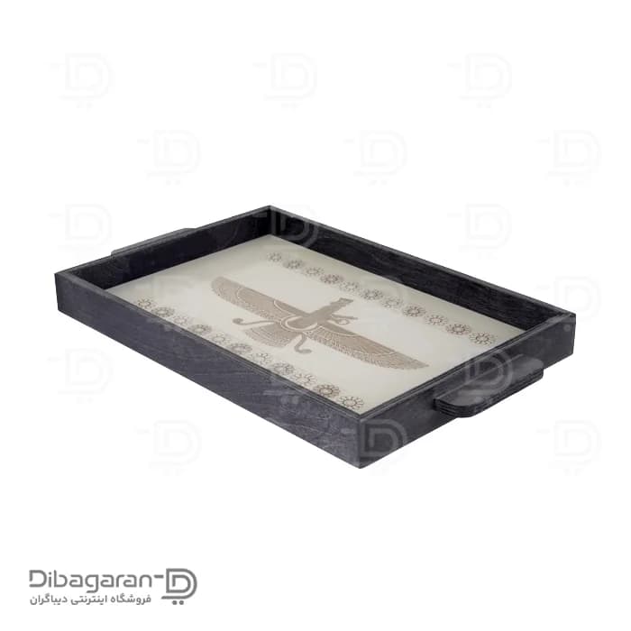 سینی چوبی ریور طرح فروهر مدل 2329
