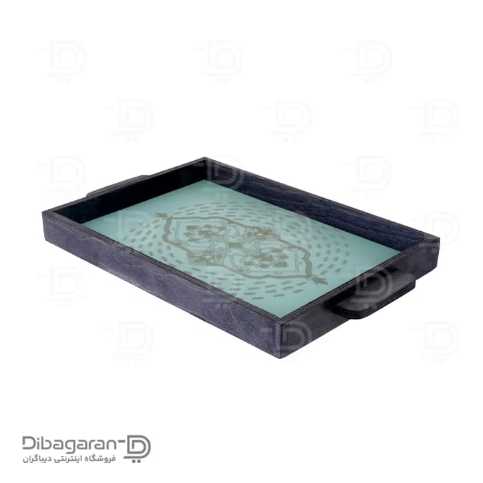 سینی چوبی ریور طرح فرشینه کد 2328