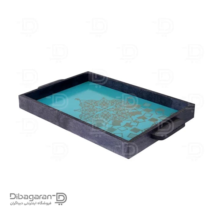 سینی چوبی ریور طرح ترنج مدل 2326 — تصویر ۵