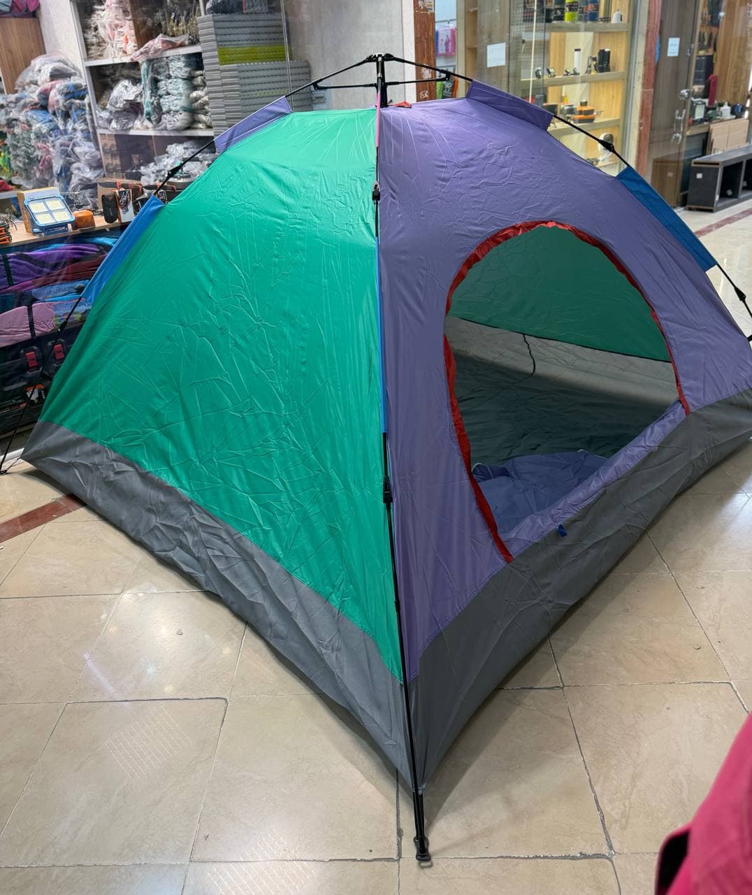 چادر مسافرتی 8 نفره اتوماتیک مدل TENT 8P AUTOMATIC — تصویر ۲