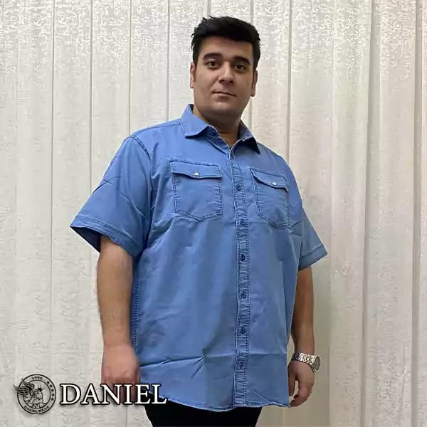 پیراهن جین دو جیب — تصویر ۳
