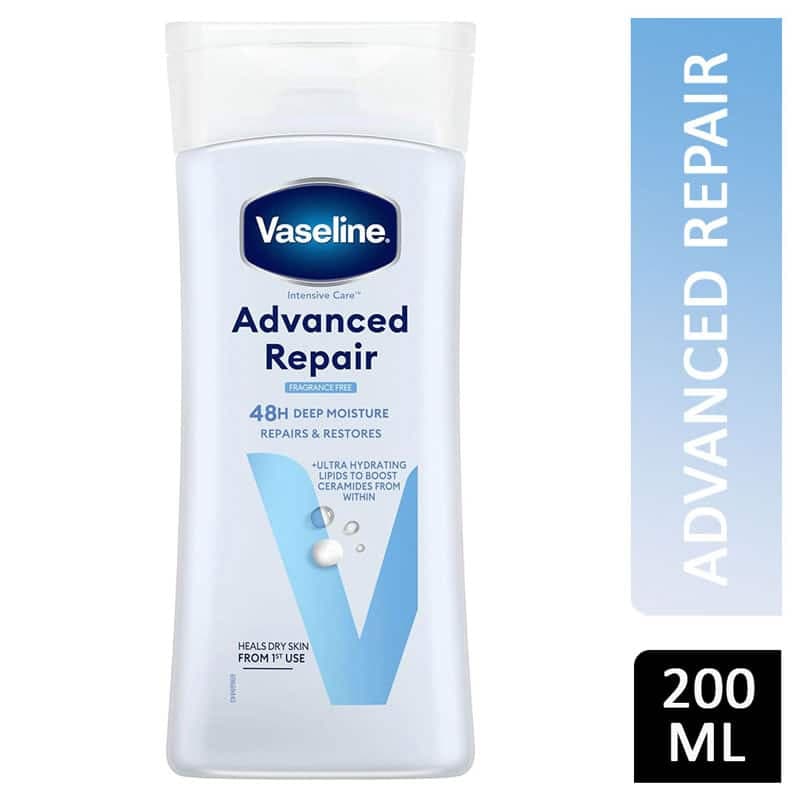 لوسیون بدن وازلین مدل Advanced Repair(200 میل)