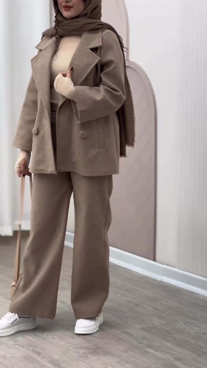 پالتو شلوار زنانه مدل دینا