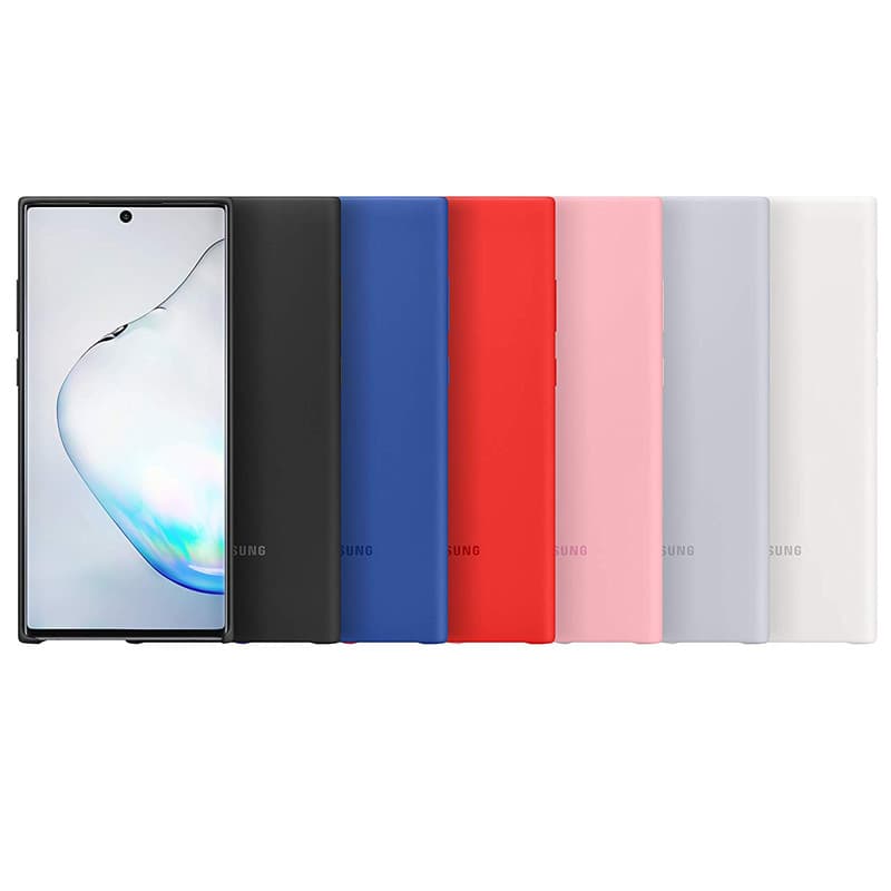 قاب سیلیکونی نوت 10 پلاس اصلی Galaxy Note 10 Plus Silicone Cover — تصویر ۳
