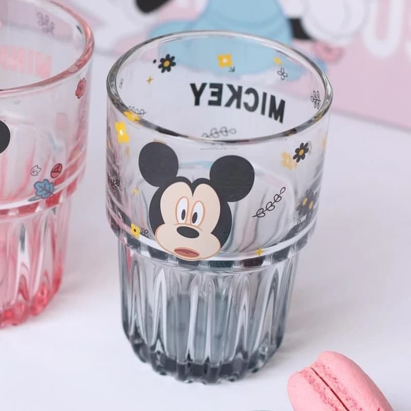 لیوان شیشه‌ای دیزنی طرح Mickey Mouse رنگ دودی — تصویر ۷
