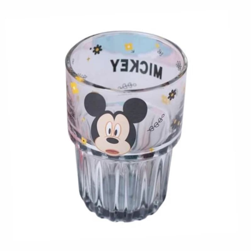 لیوان شیشه‌ای دیزنی طرح Mickey Mouse رنگ دودی — تصویر ۶