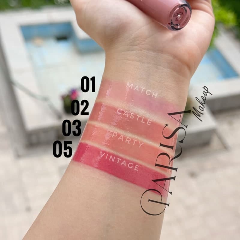 لیپ گلاس حجم دهنده لب فلورمار مدل Dewy Lip Booster کد 003(رنگ Party) — تصویر ۲