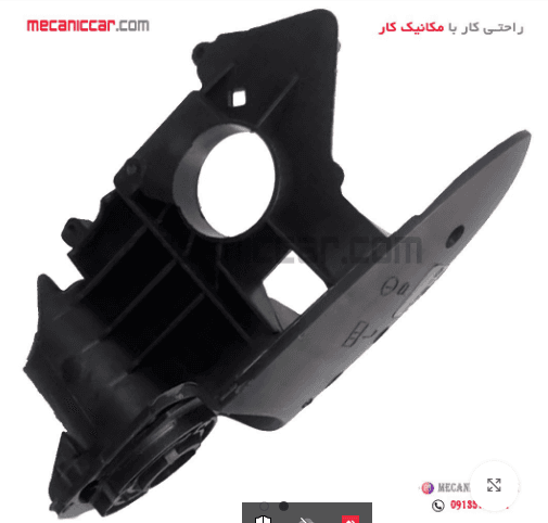 اسکلت اینه (براکت) چپ بوش پلاستیکی پژو 206 و 207 کاوج
