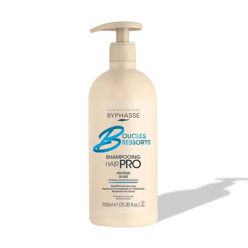 شامپو موهای فر بایفاس Byphasse لاین HAIR PRO مدل Boucles Ressorts(750 میل) — تصویر ۲