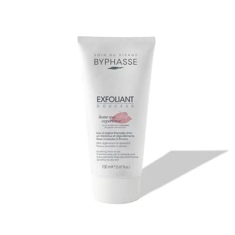 اسکراب صورت پوست خشک و حساس بایفاس Byphasse مدل Exfoliant Douceur(150 میل)