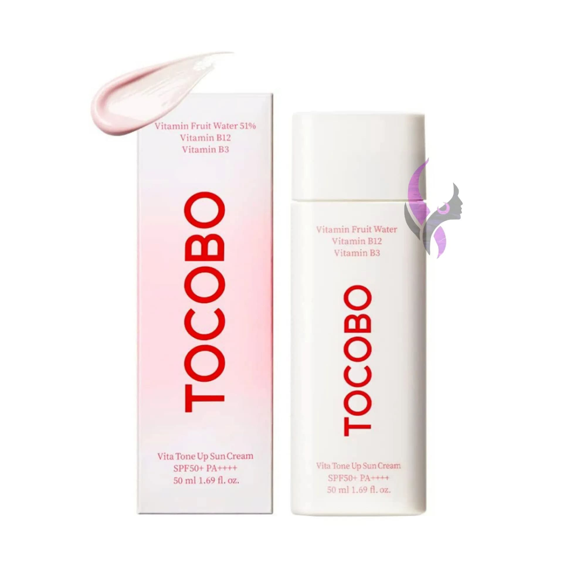 کرم ضدآفتاب ضدچروک و ویتامینه توکوبو TOCOBO مدل Vita Tone Up(SPF 50) — تصویر ۲