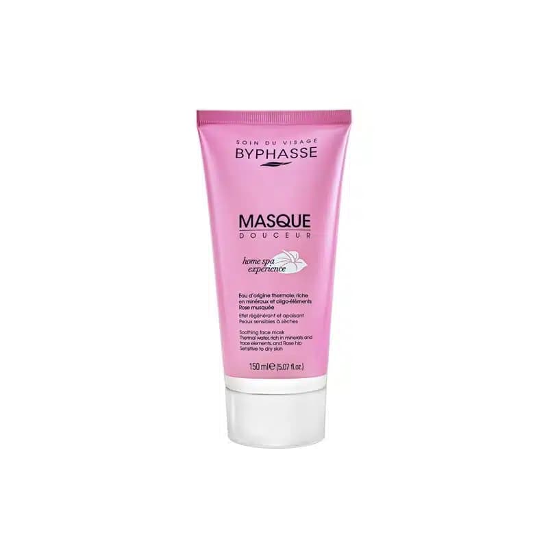 ماسک تسکین دهنده پوست خشک و حساس بایفاس Byphasse مدل Masque Douceur(150 میل)