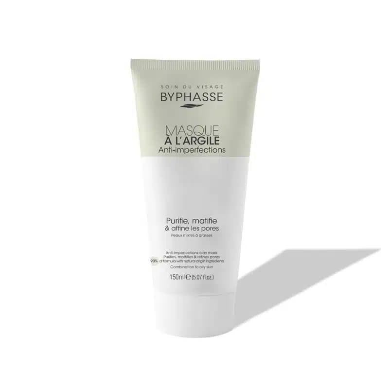 ماسک ضدلک و جوش خاک رس بایفاس Byphasse مدل Anti-Imperfections Clay Mask(150 میل)