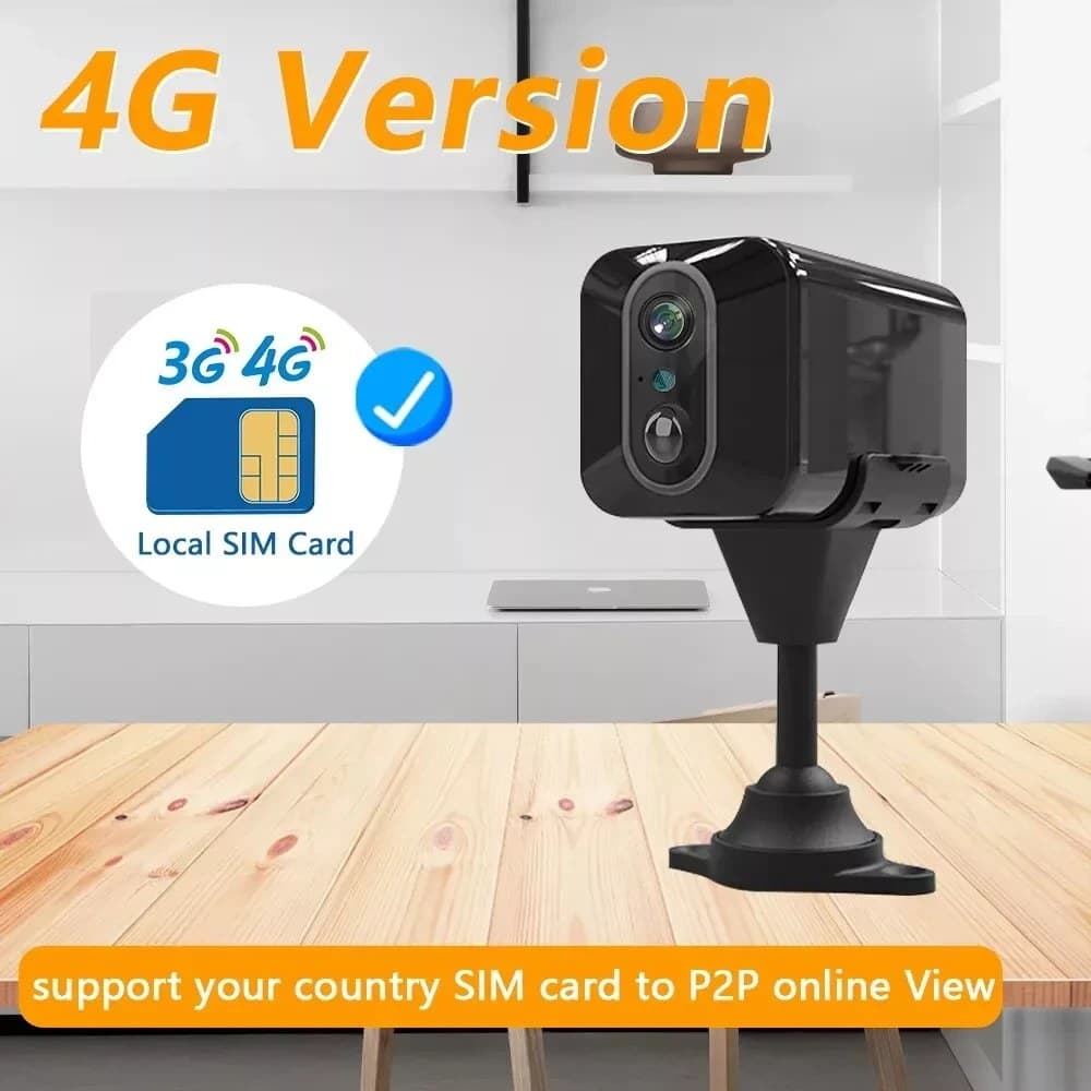دوربین مداربسته مکعبی کوچک سیم کارتی O-KAM pro باطری خور سرور داخلی