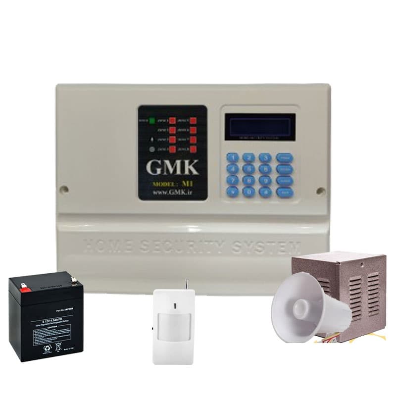 پکیج دزدگیر اماکن مدل GMK S2 جی ام کا سیمکارتی – 1 عدد