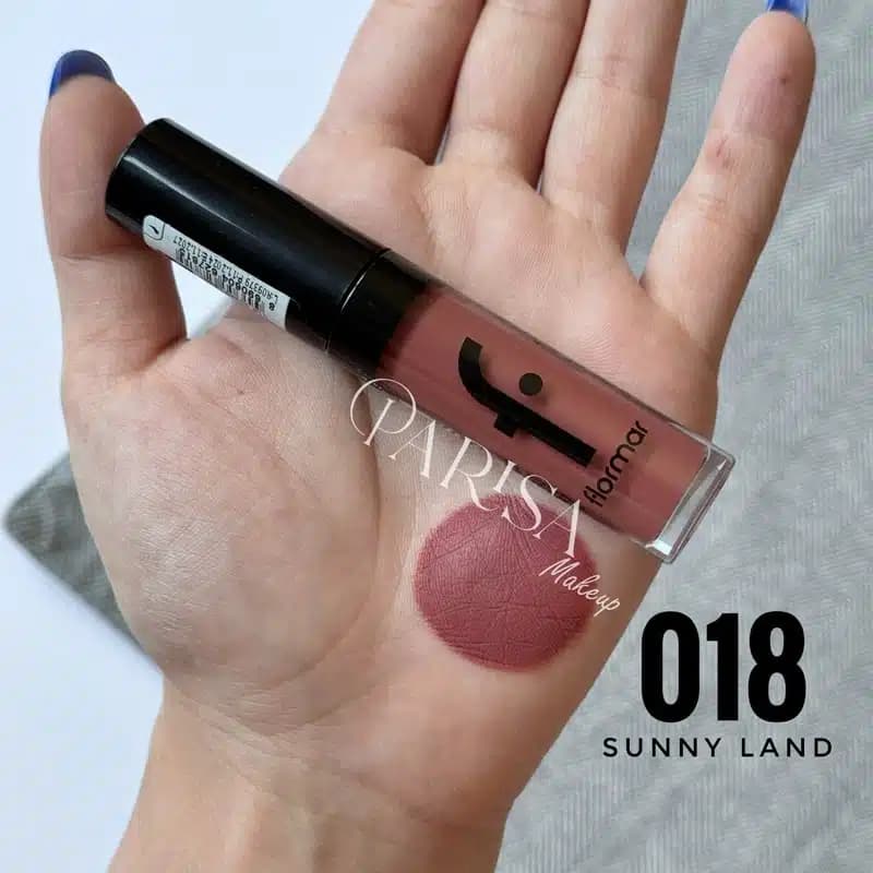 رژلب مایع مات ابریشمی فلورمار Flormar مدل Silk Matte کد 018(رنگ Sunny Land)