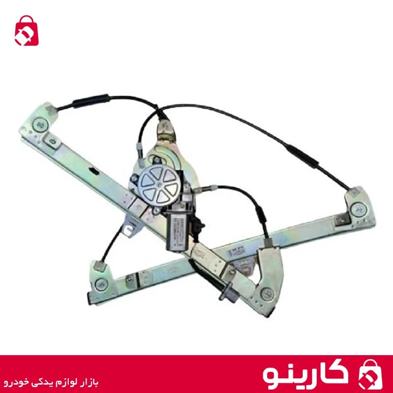 شیشه بالابر برقی پژو 206 درب جلو چپ ایساکو 2170100299