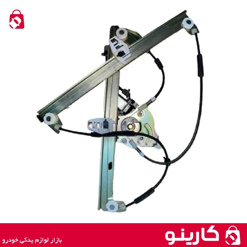 شیشه بالابر برقی پژو 206 درب جلو چپ ایساکو 2170100299 — تصویر ۲
