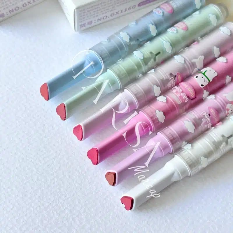 رژلب مخملی اتودی Gege Bear مدل Lip Mud — تصویر ۶