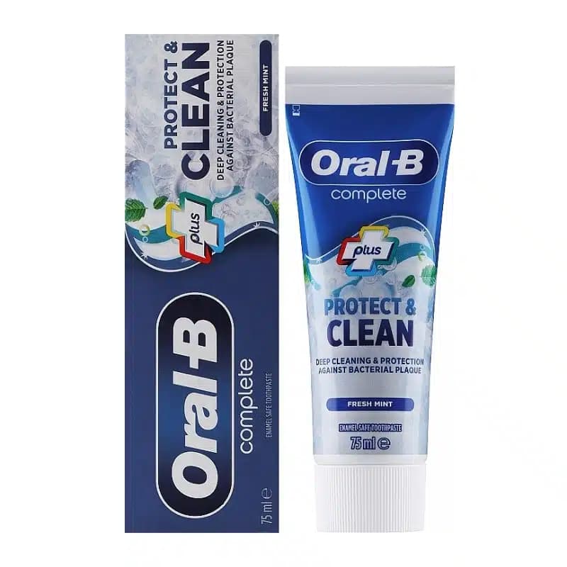 خمیردندان اورال بی Oral-B مدل Complete Plus Protect & Clean(75 میل)