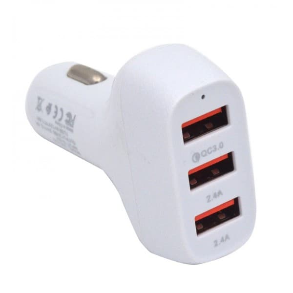 شارژر فندکی 3 پورت الدینیو مدل LDO-333 — تصویر ۲