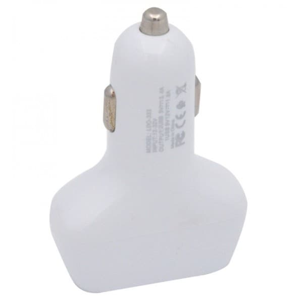 شارژر فندکی 3 پورت الدینیو مدل LDO-333 — تصویر ۴