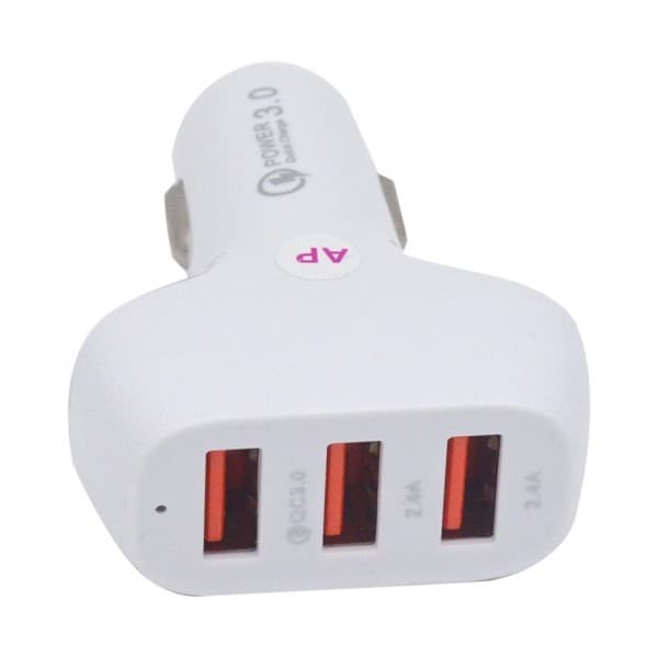 شارژر فندکی 3 پورت الدینیو مدل LDO-333 — تصویر ۳
