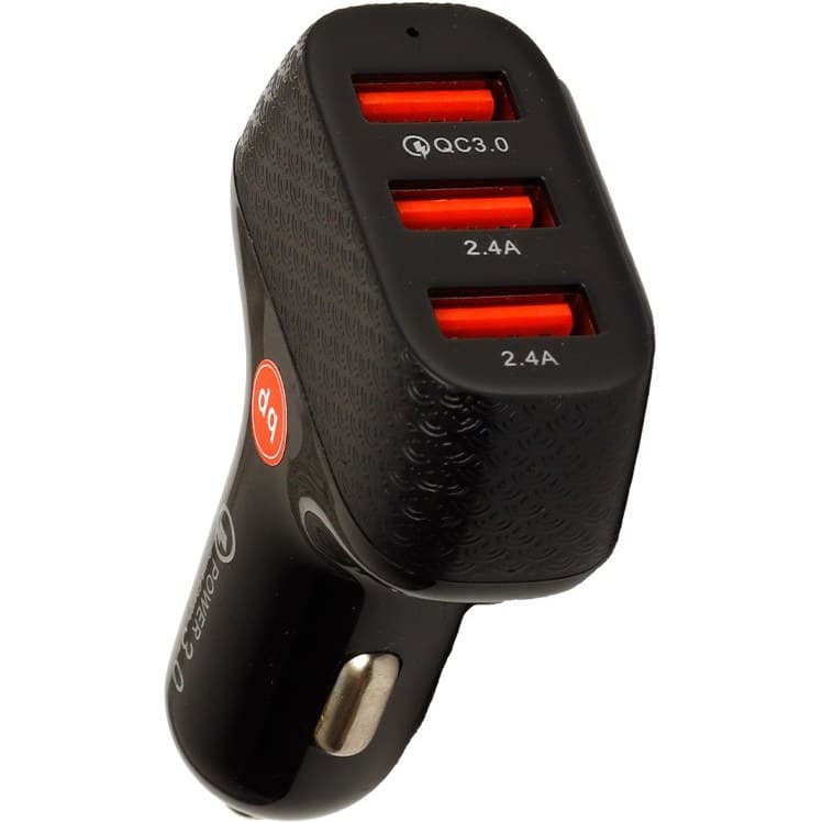 شارژر فندکی 3 پورت الدینیو مدل LDO-333