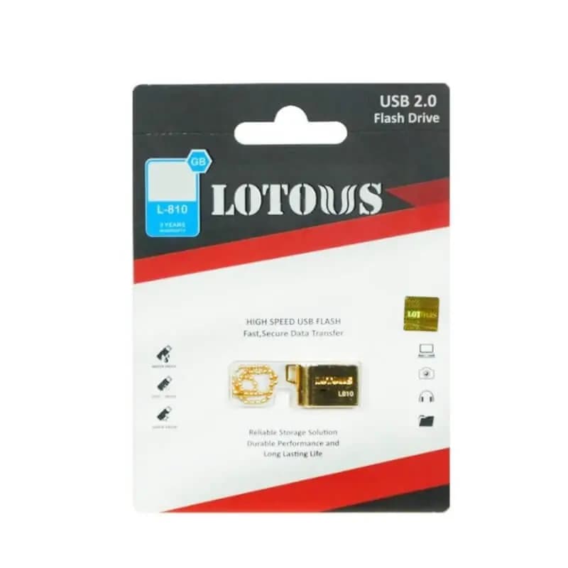 فلش مموری USB 2.0 لوتوس مدل L810 ظرفیت 16 گیگابایت — تصویر ۲