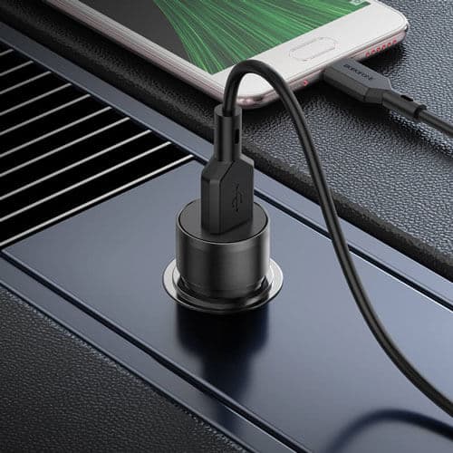 شارژر فندکی 18 وات بروفون مدل BZ19A QC3.0 به همراه کابل تبدیل microUSB — تصویر ۸